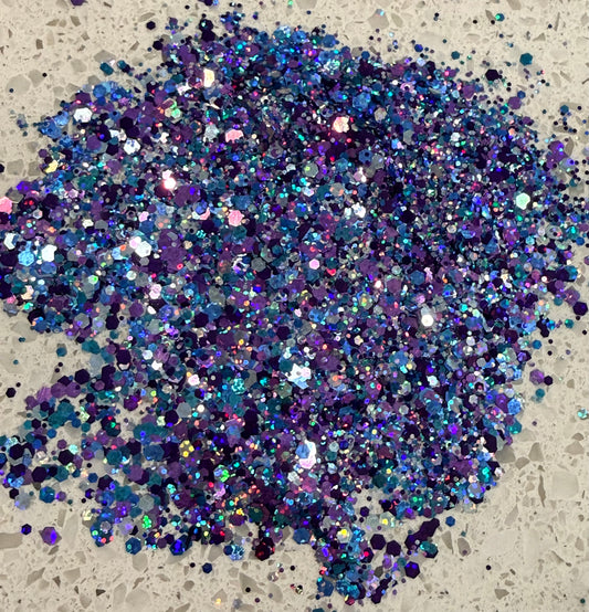 Biodegradable Glitter - Purple Rain