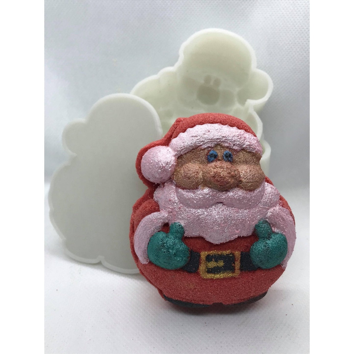 Santa Bath Bomb Hand Mold