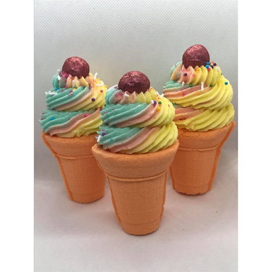 Ice Cream Cone Bath Bomb Hand Mold