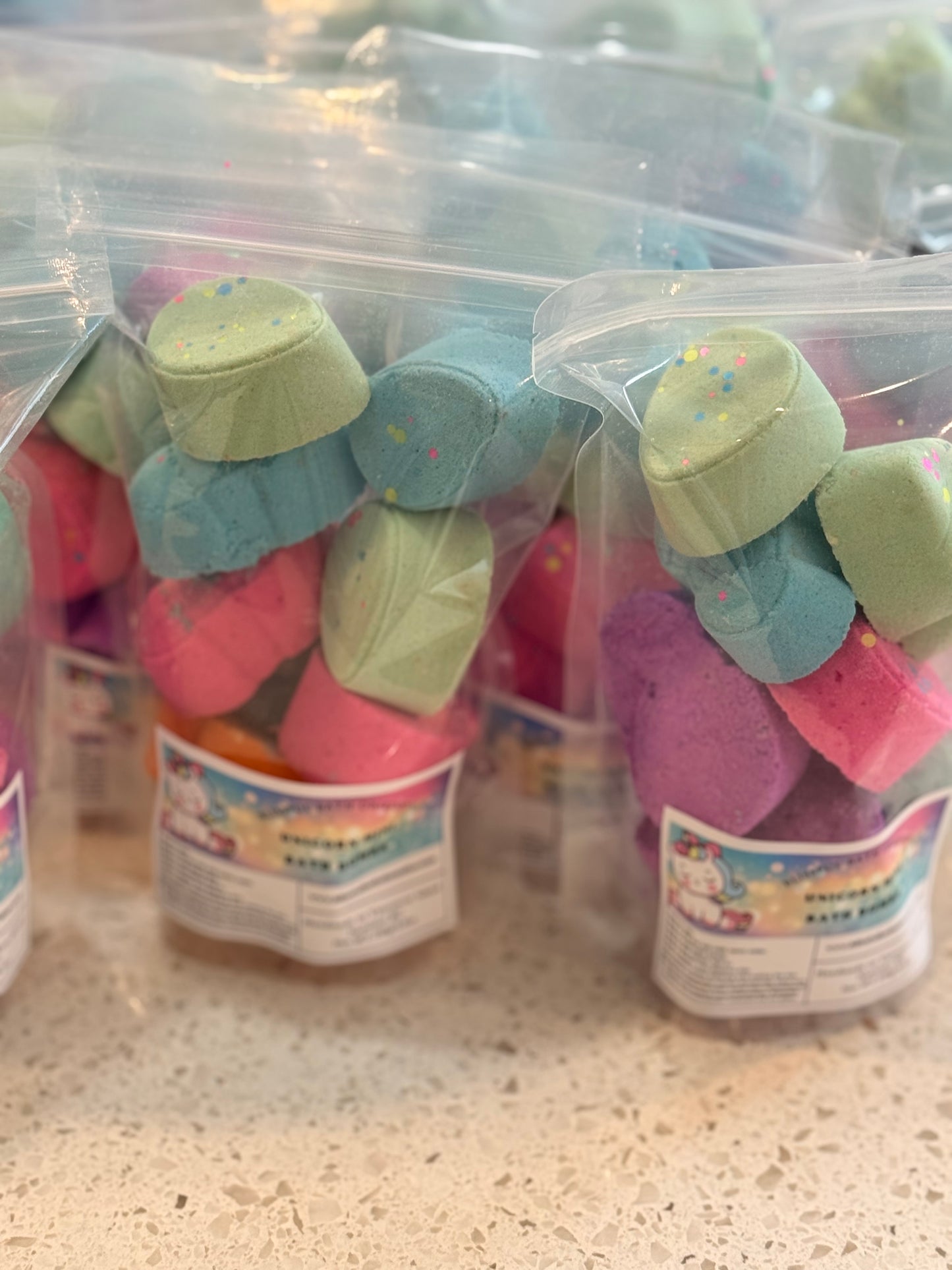 Mini Bath Bombs - Shapes
