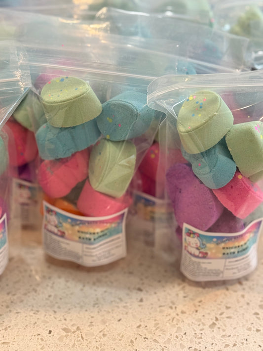 Mini Bath Bombs - Shapes