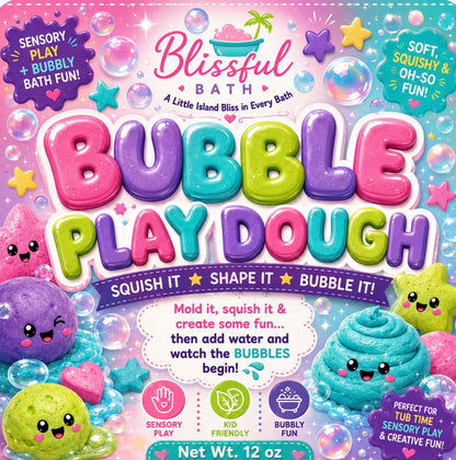 Bubble Play Dough - Sensory - Bubble Bath