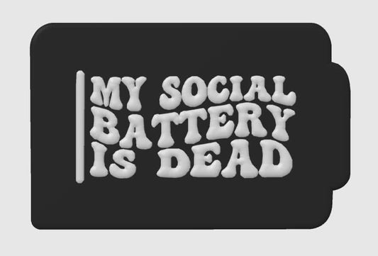 My Social Battery - Hybrid Bath Bomb Mold