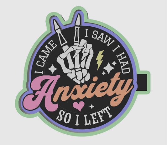 Anxiety - Hybrid - Bath Bomb Mold