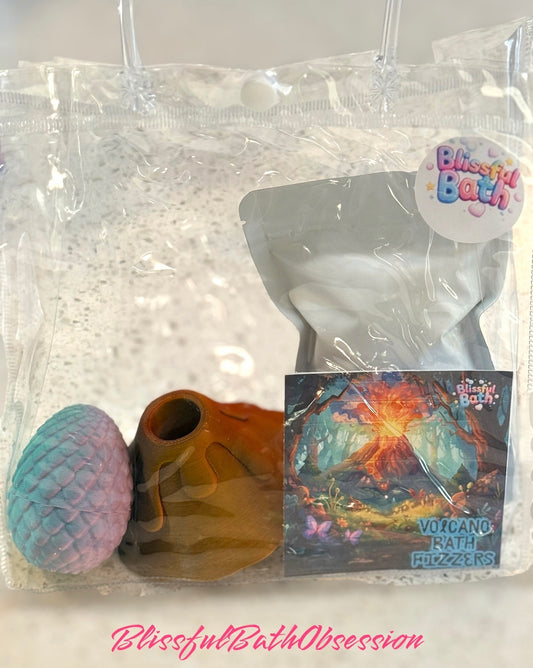 Volcano Bath Fizz Holder Bundle Bundle