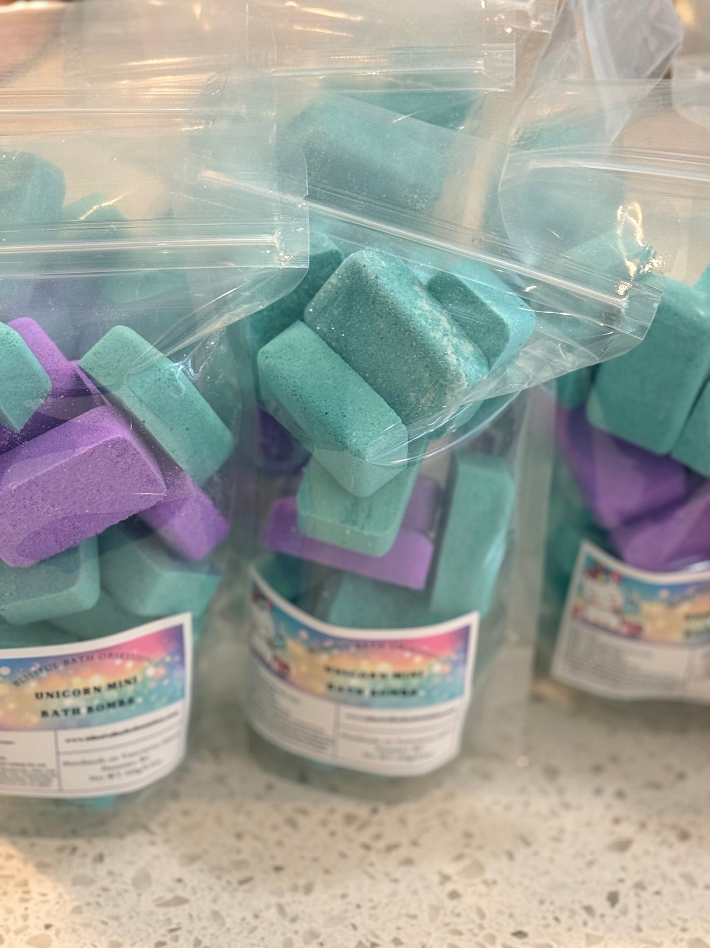 Mini Bath Bombs - Shapes