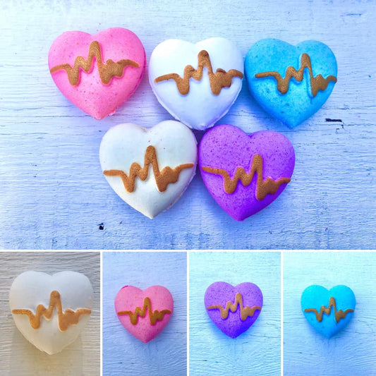 Heartbeat Bath Bomb Hand Mold