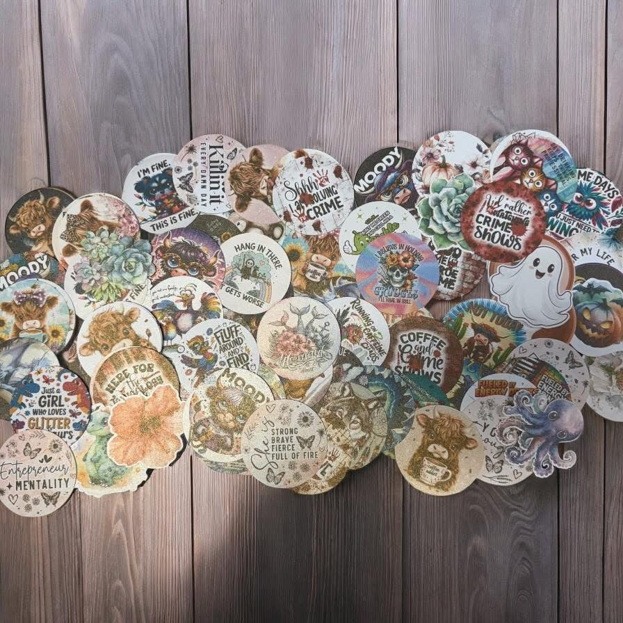 Custom Round Freshie - Choose Your Own Design - Scent - 2.75”