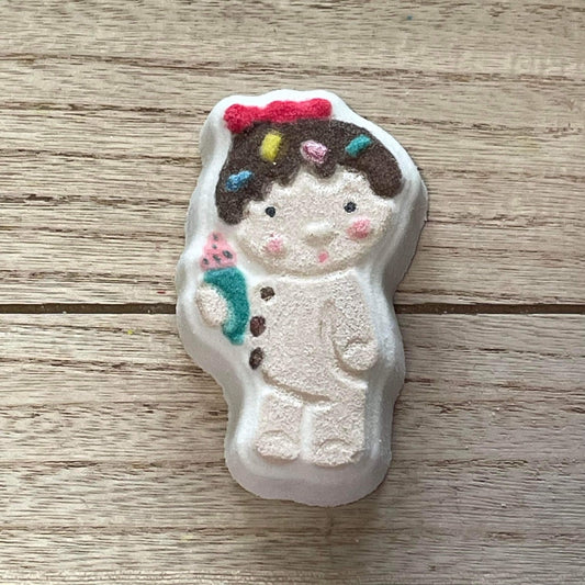 Baking Gingerbread People Bath Bomb Hand Mold 3Piece