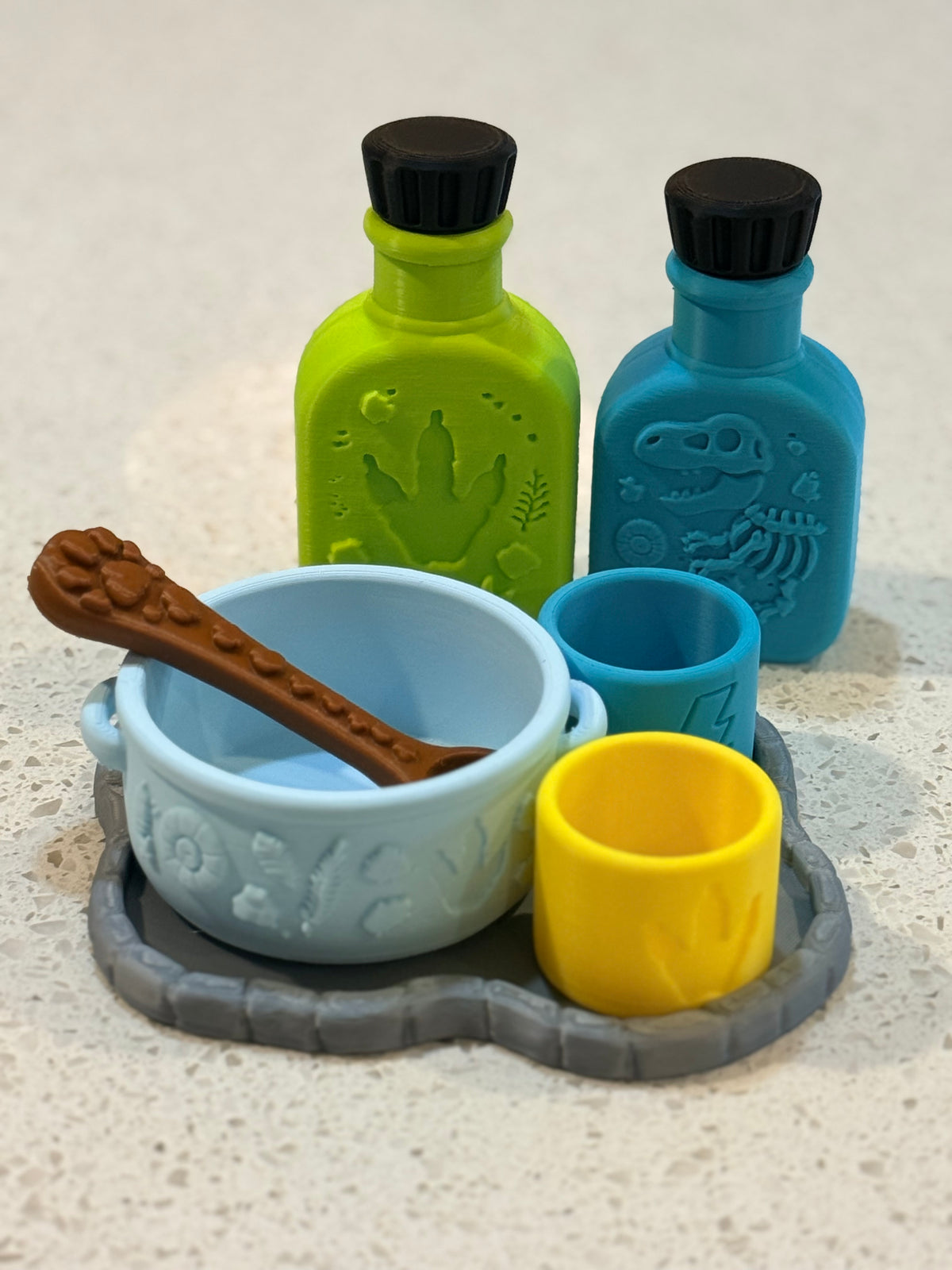 Dino Play Potion - Sensory - 3D Printed