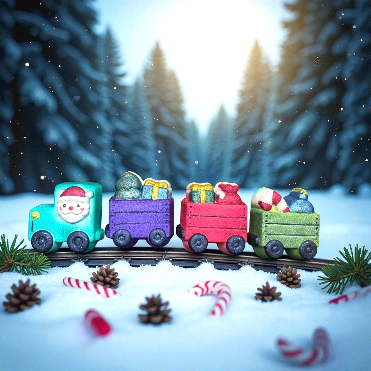 Holiday Express - Hybrid - Bath Bomb Molds