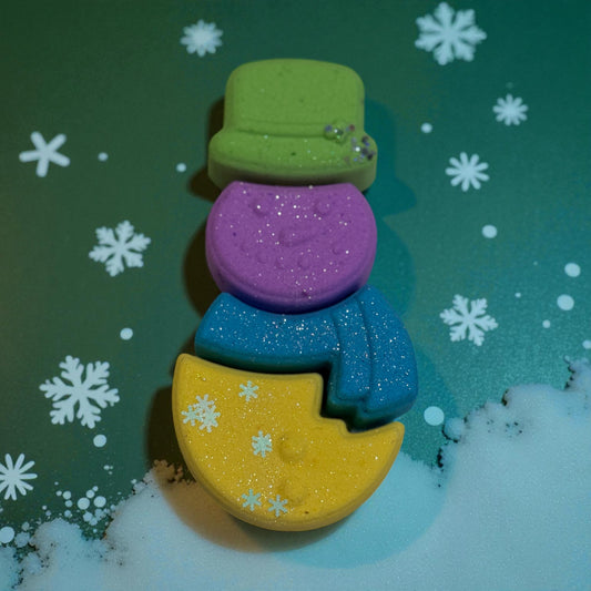 Build a Snowman - Bath Bomb - 4 Pieces