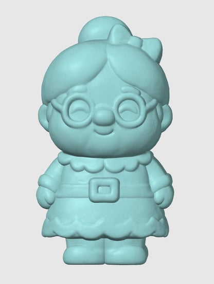 Mrs Claus - Hybrid - Bath Bomb Mold