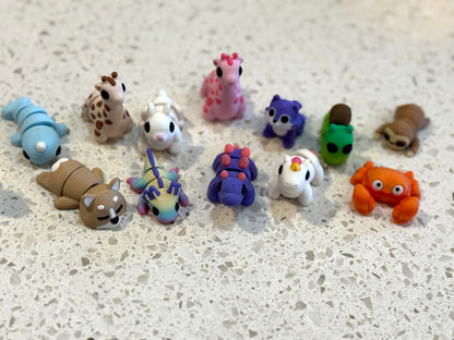 Flexi Mini Toys - 3D printed