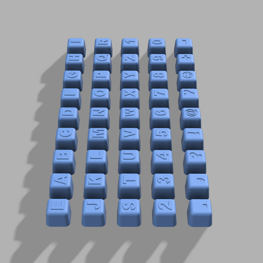 Alphabet Mold Series