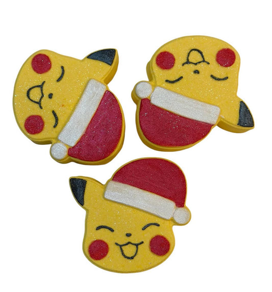 Yellow Santa - Toy - Surprise Bath Bomb