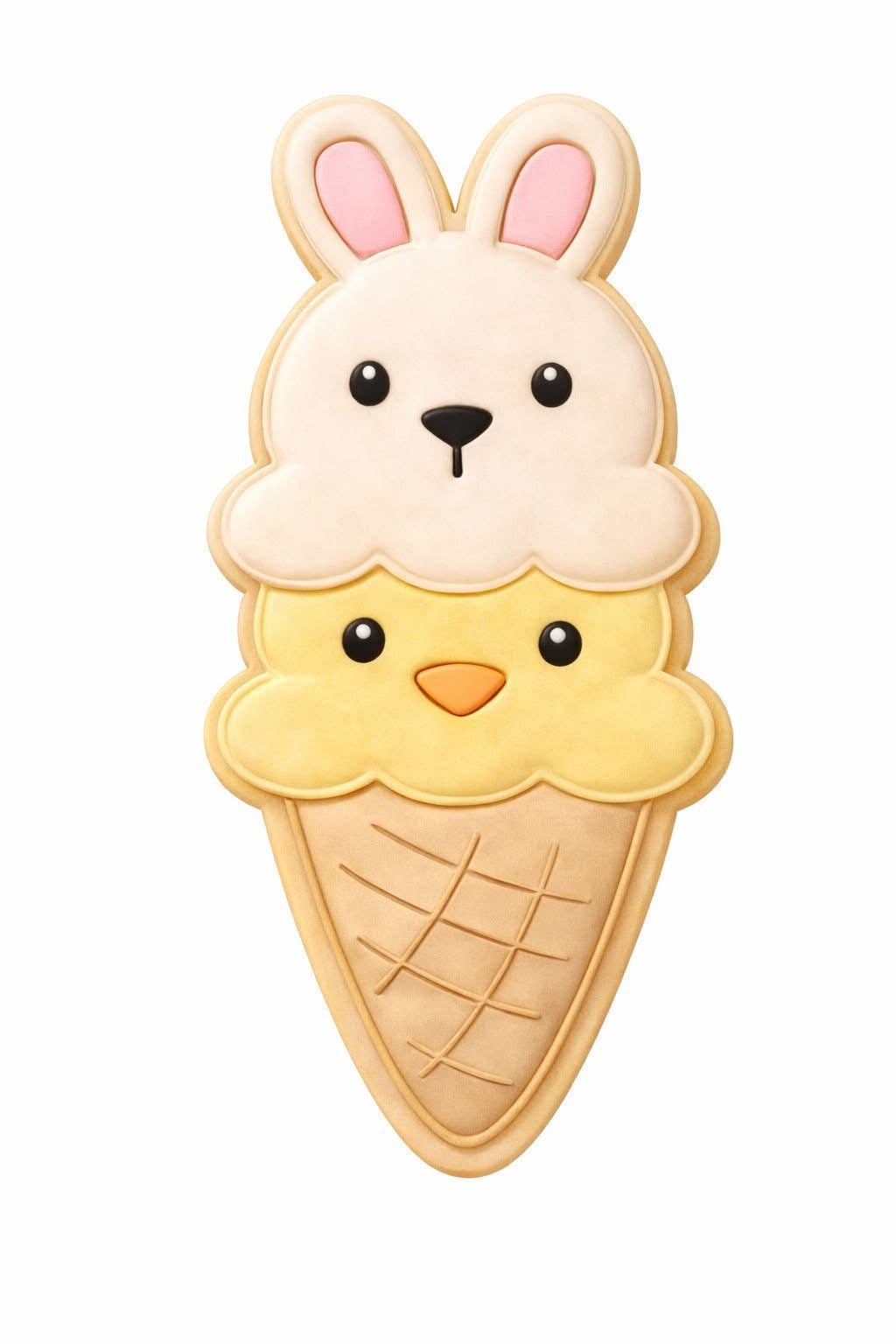 Easter Swirl  - Hybrid - Vacuum - Bath Bomb Mold