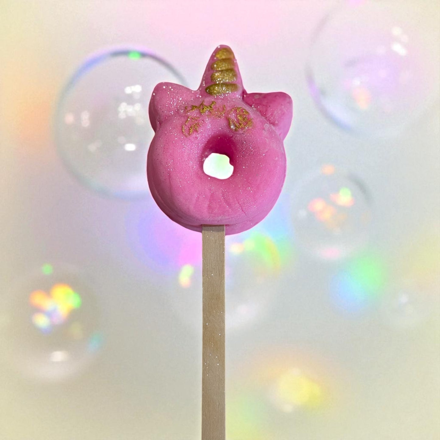 Unicorn Donut - Bubble Bath Wand