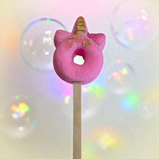 Unicorn Donut - Bubble Bath Wand