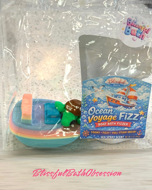 Boat - Fizz Floater - Bath Dust Toy