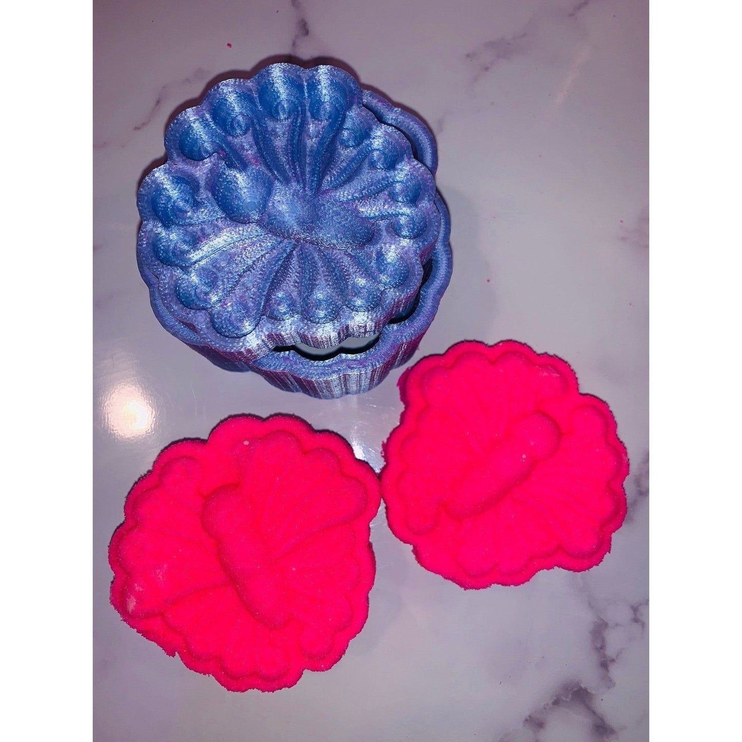 Scrolling Butterfly Bath Bomb Hand Mold