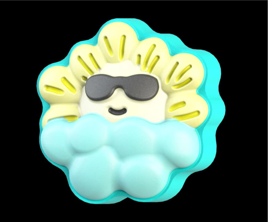 Cool Sun - Cloud - Hybrid Mold