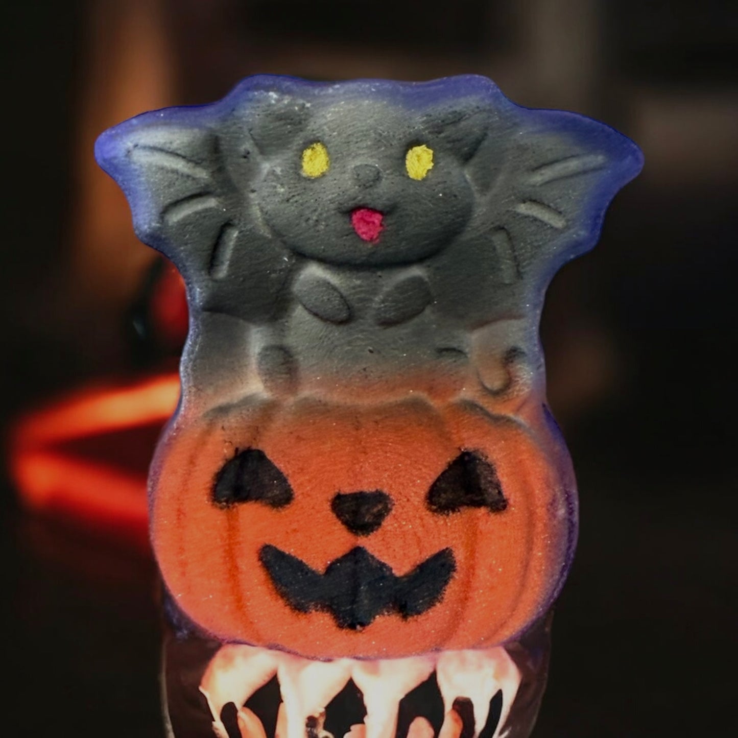 Bat Pumpkin - Bath Bomb
