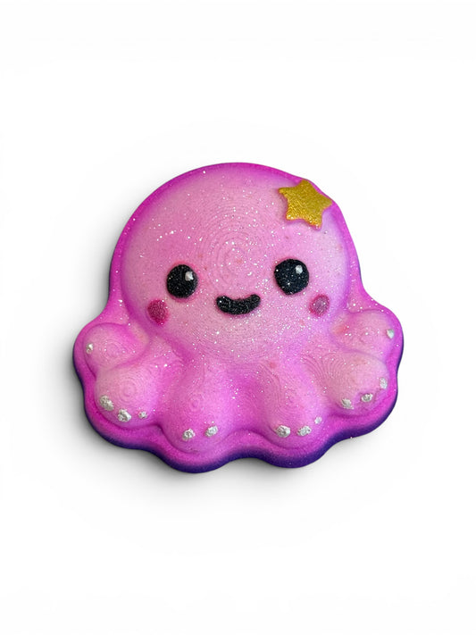 Inky Octopus - Hybrid - Vacuum - Bath Bomb Mold
