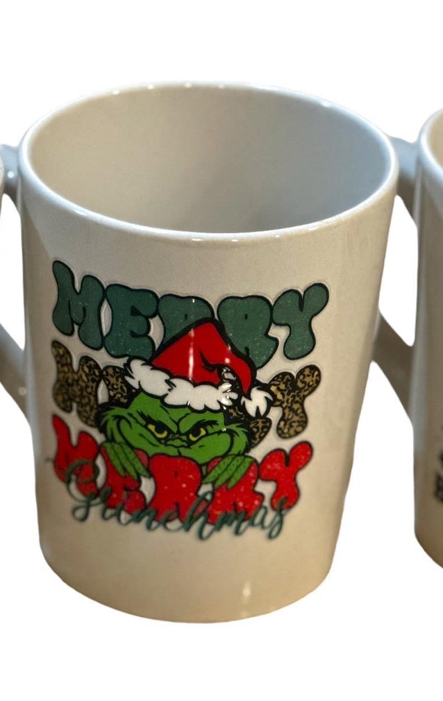 Merry Grinchmas Mugs