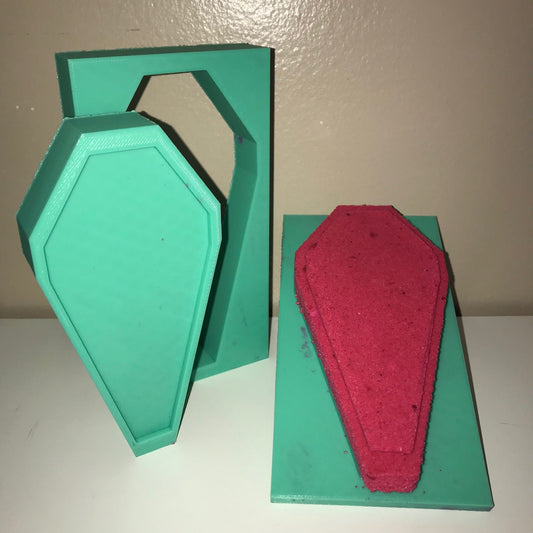 Coffin Bath Bomb Hand Mold