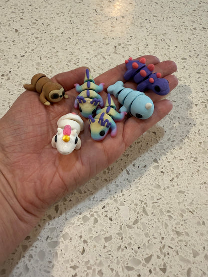 Flexi Mini Toys - 3D printed