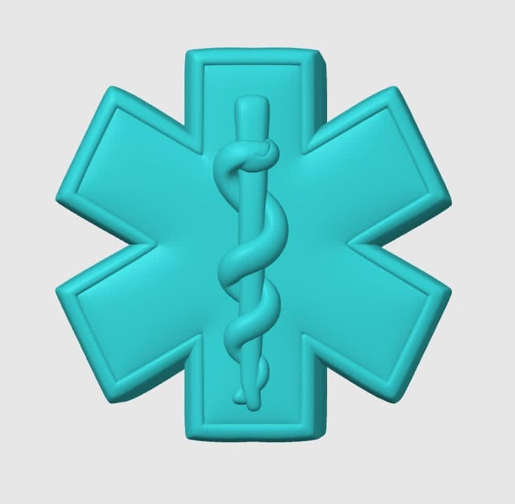 Frontline Respondents Badges - Hybrid-  Bath Bomb Molds