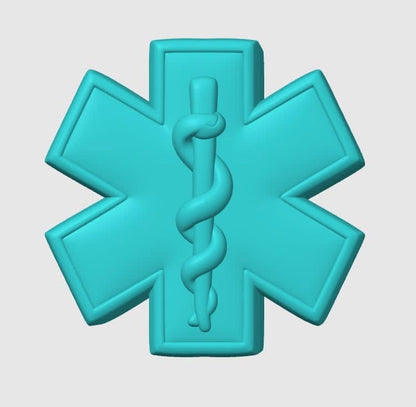 Frontline Respondents Badges - Hybrid-  Bath Bomb Molds