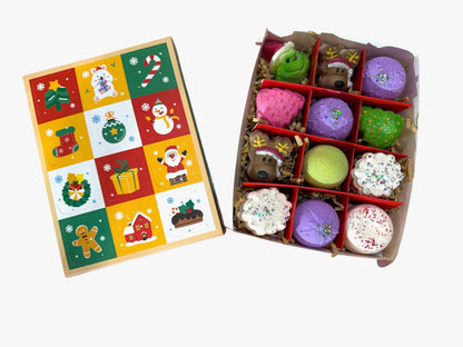 12 Days of Fizz-mas Mold Pack