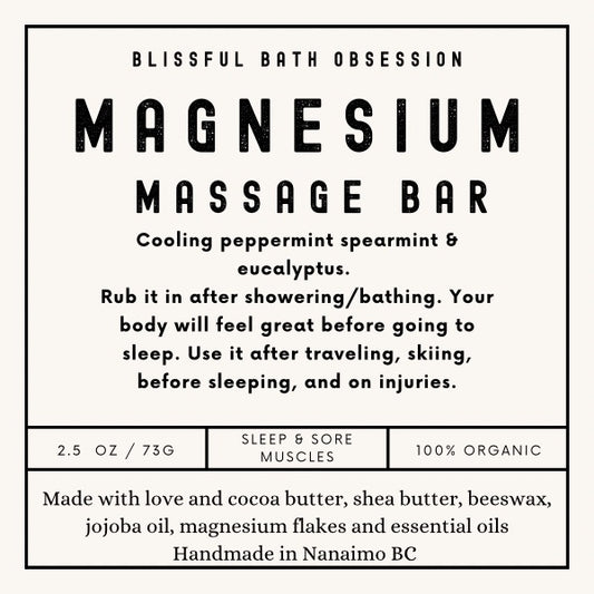 Magnesium Massage Bar