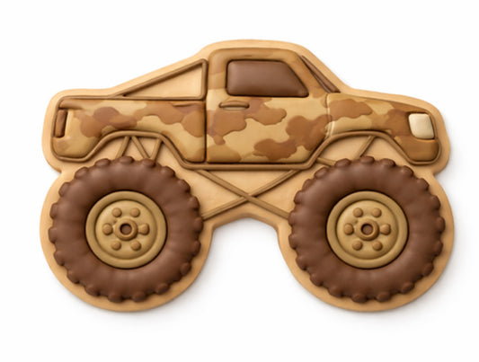 Monster Truck - Vacuum - Hybrid - Bath Bomb Mold