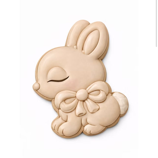 Sleeping Bunny - Vacuum- Hybrid - Bath Bomb Mold