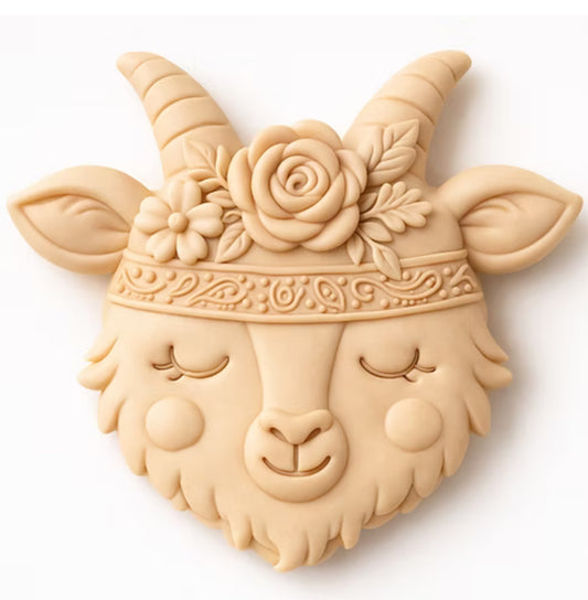 Boho Goat - Vacuum - Hybrid - Bath Bomb Mold
