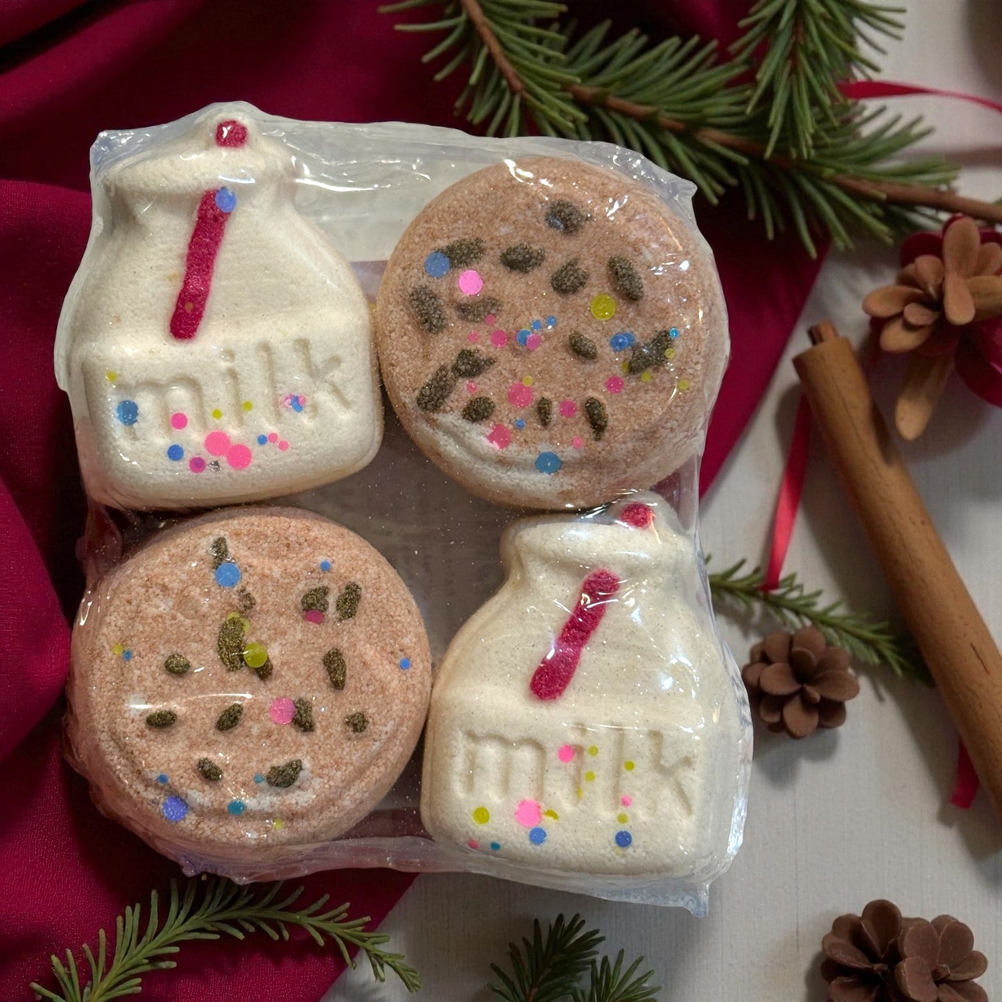 Milk & Cookies - Mini - Bath Bombs