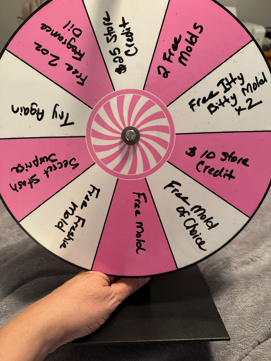 Spin The Wheel - With Every Purchase $100