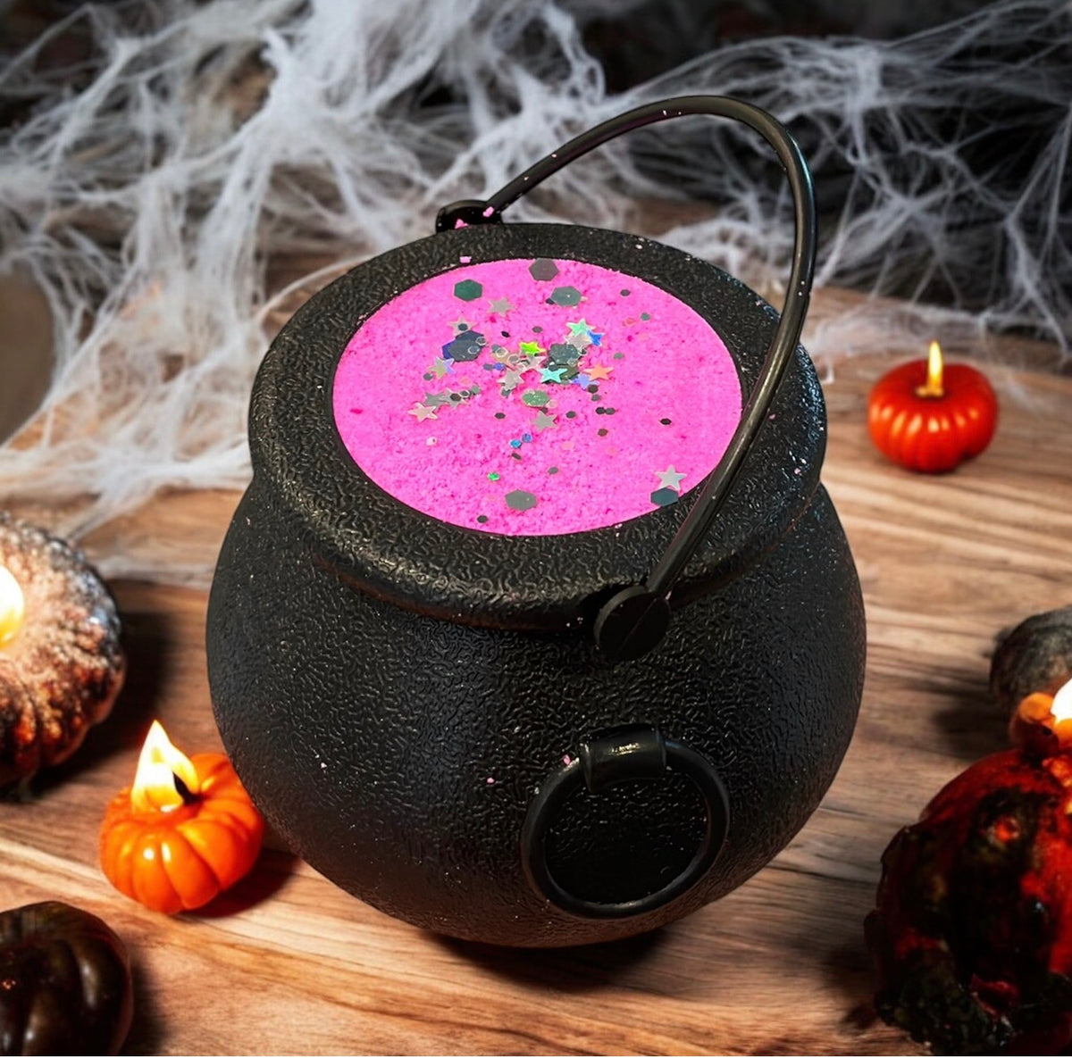 Bath Bombs - Cauldrons - Amethyst Crystal