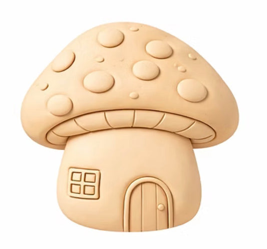 Mushroom House - Vacuum - Hybrid - Bath Bomb Mold