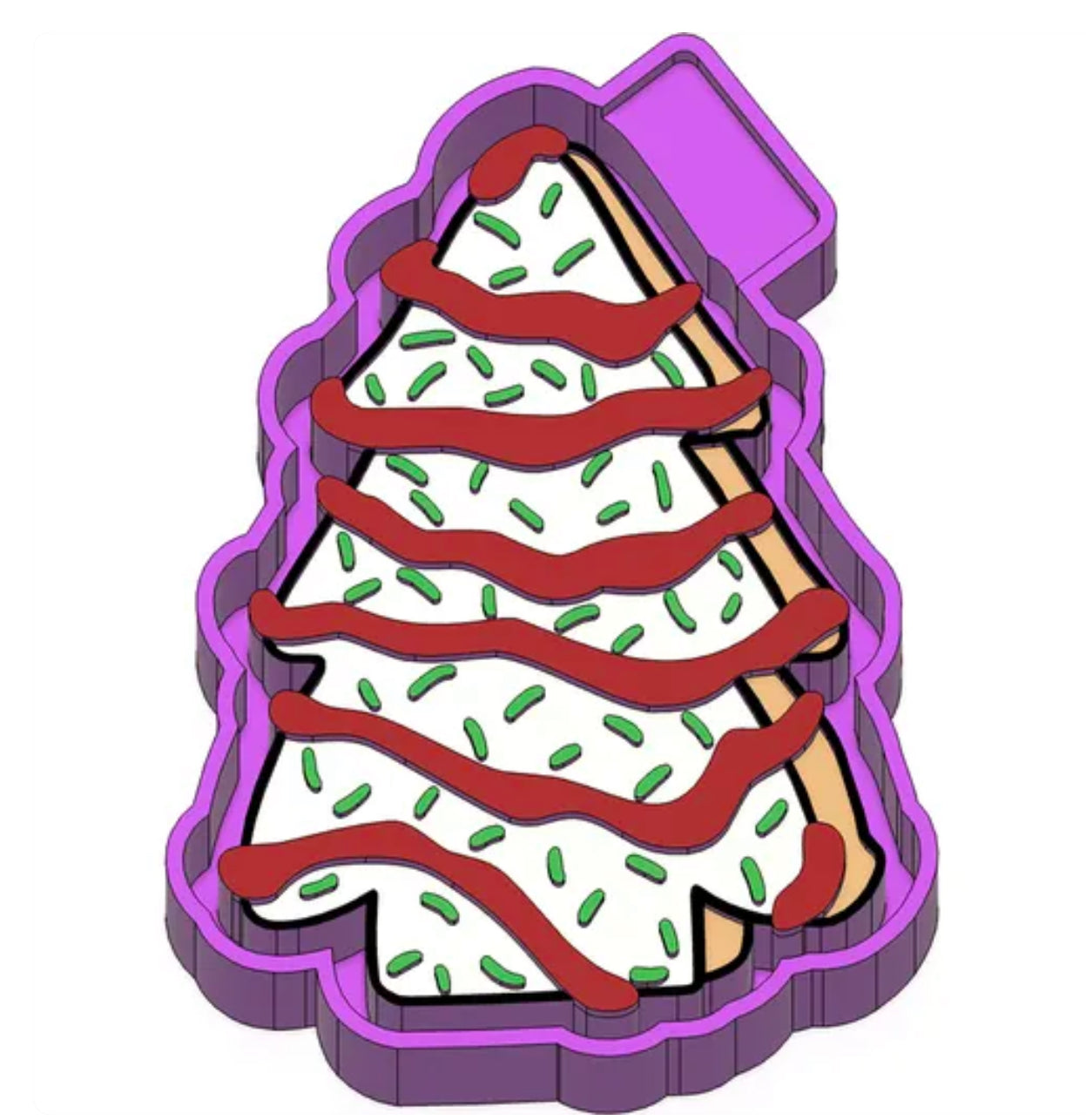 Christmas Freshie - Silicone - Molds
