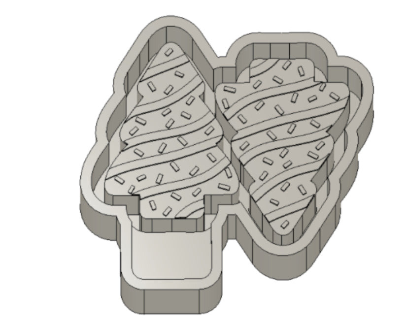 Christmas Freshie - Silicone - Molds