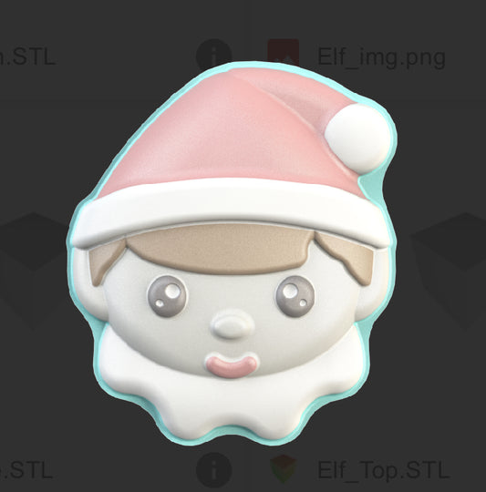 Jingles The Elf - Bath Bomb Molds