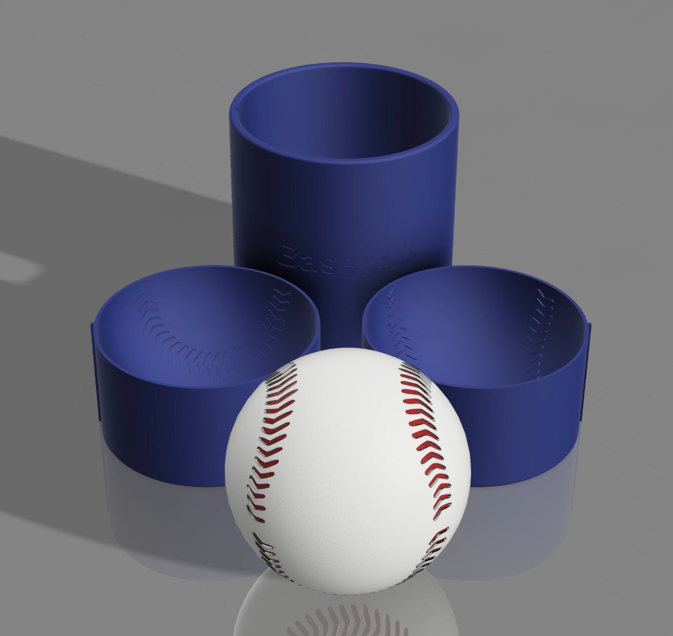 Baseball - Hand Bath Bomb Mold