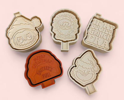 Christmas Freshie - Silicone - Molds
