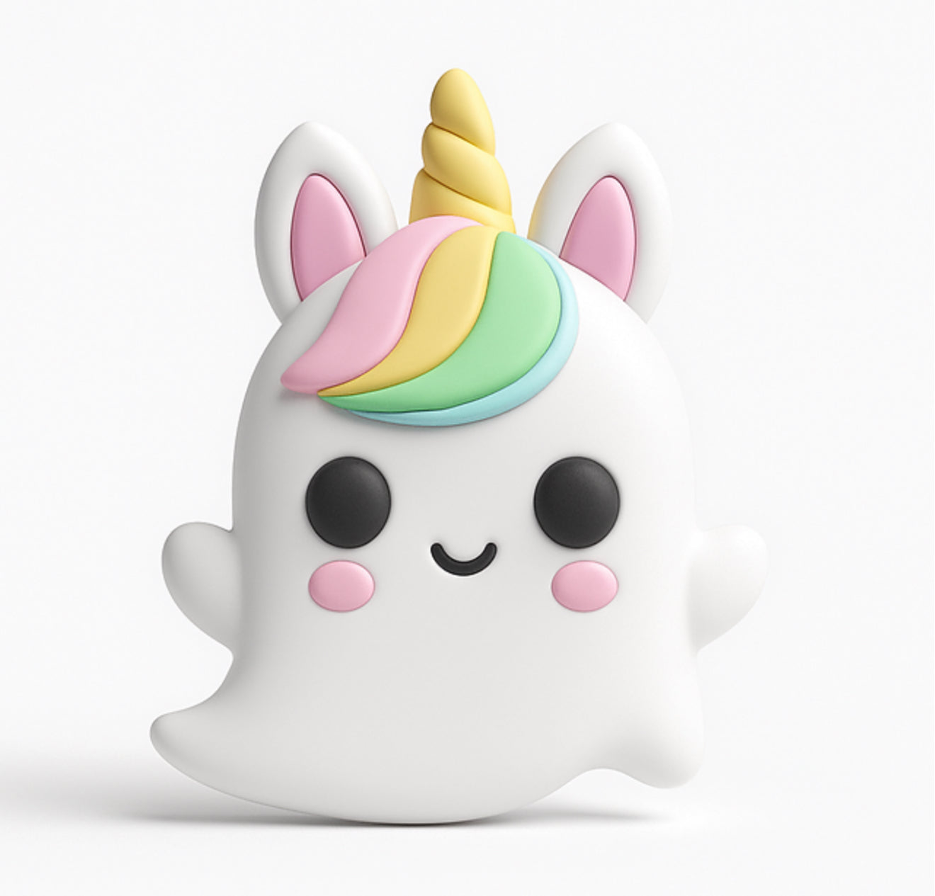 Unicorn Ghost - Hybrid Mold - Bath Bomb