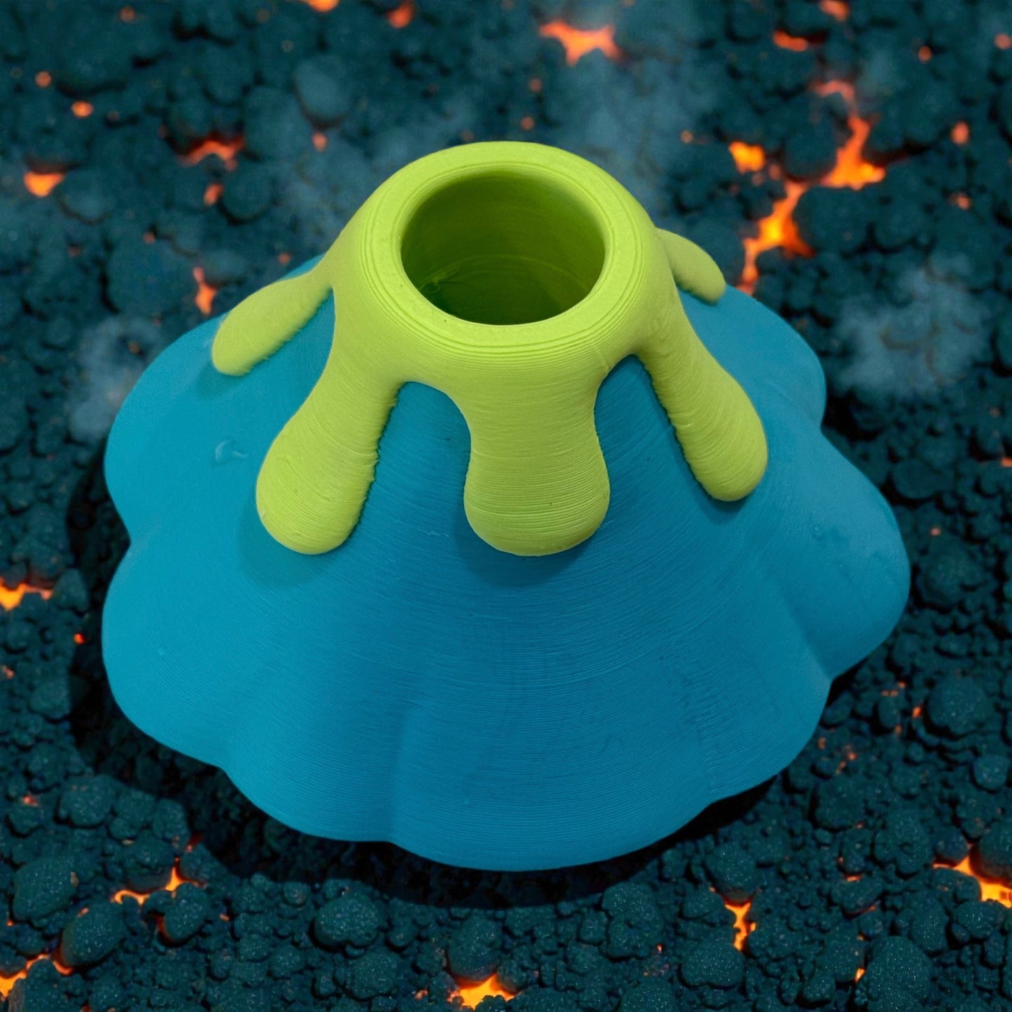 Volcano - Bath Dust - Fizz Holder