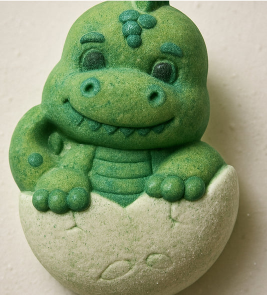 Cute Dino In Egg - Hybrid - Bath Bomb Mold
